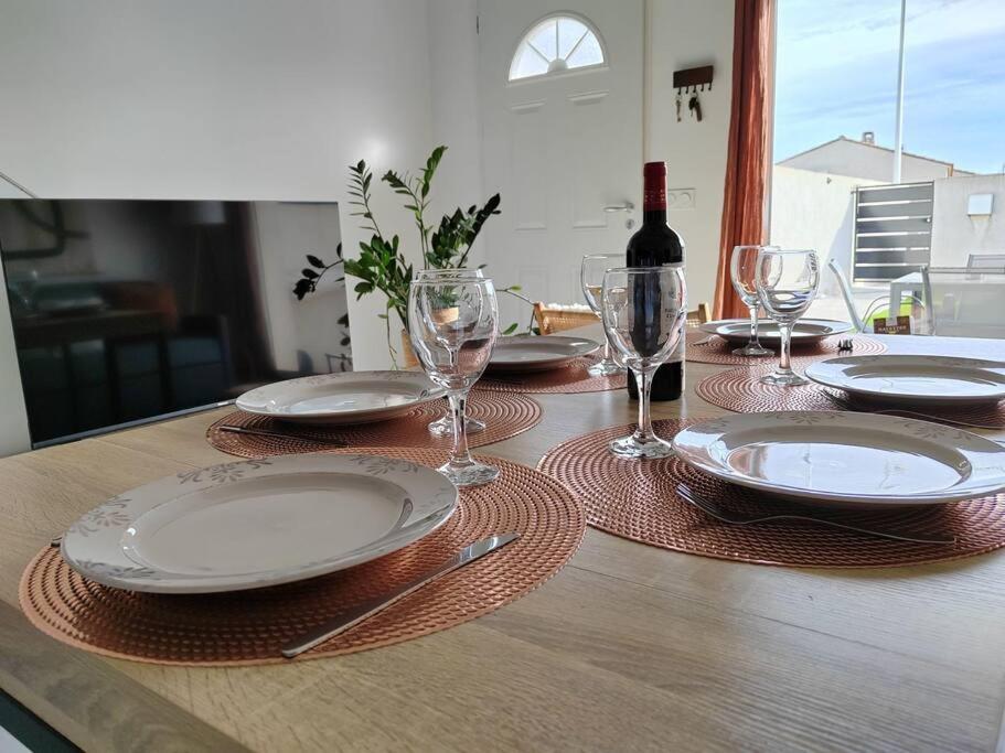 Ferienwohnung Chez Roberto/Jardin/Parking Fos-sur-Mer Exterior foto